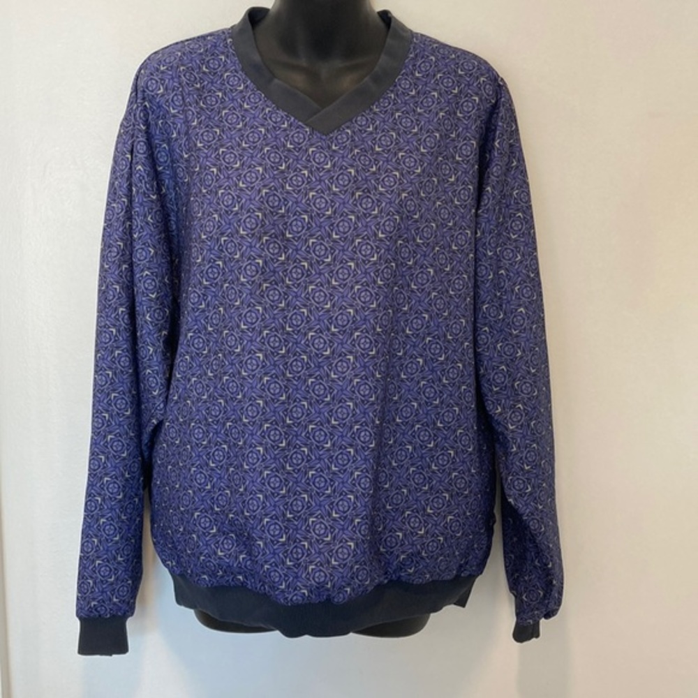 Forrester's Outerwear Reversible Pullover Gray, Purple, Yellow, Black No…